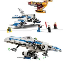 Star Wars New Republic E-Wing Vs. Shin Hati'S Starfighter 75364|LEGO Fashion