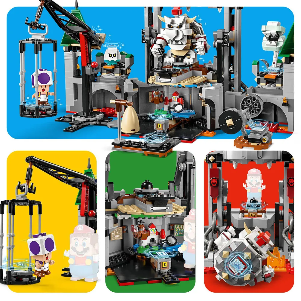 Super Mario 71423 Gevecht Op Dry Bowsers Kasteel Uitbreidingsset|LEGO New