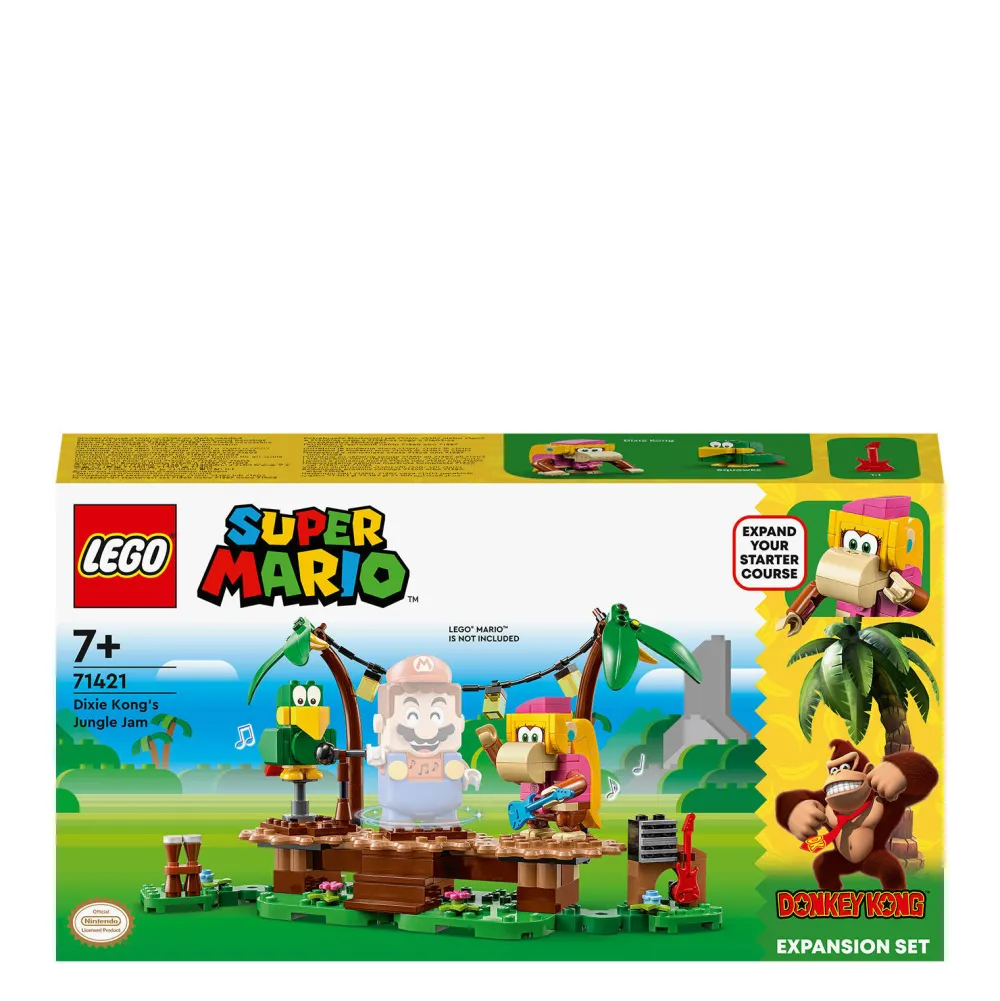 Super Mario Uitbreidingsset: Dixie Kongs Jungleshow 71421|LEGO Store