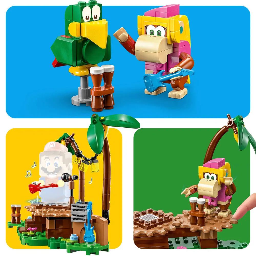 Super Mario Uitbreidingsset: Dixie Kongs Jungleshow 71421|LEGO Store
