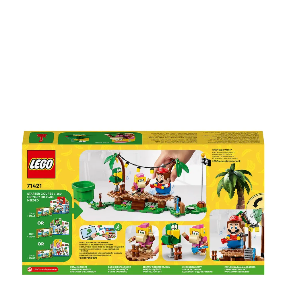 Super Mario Uitbreidingsset: Dixie Kongs Jungleshow 71421|LEGO Store