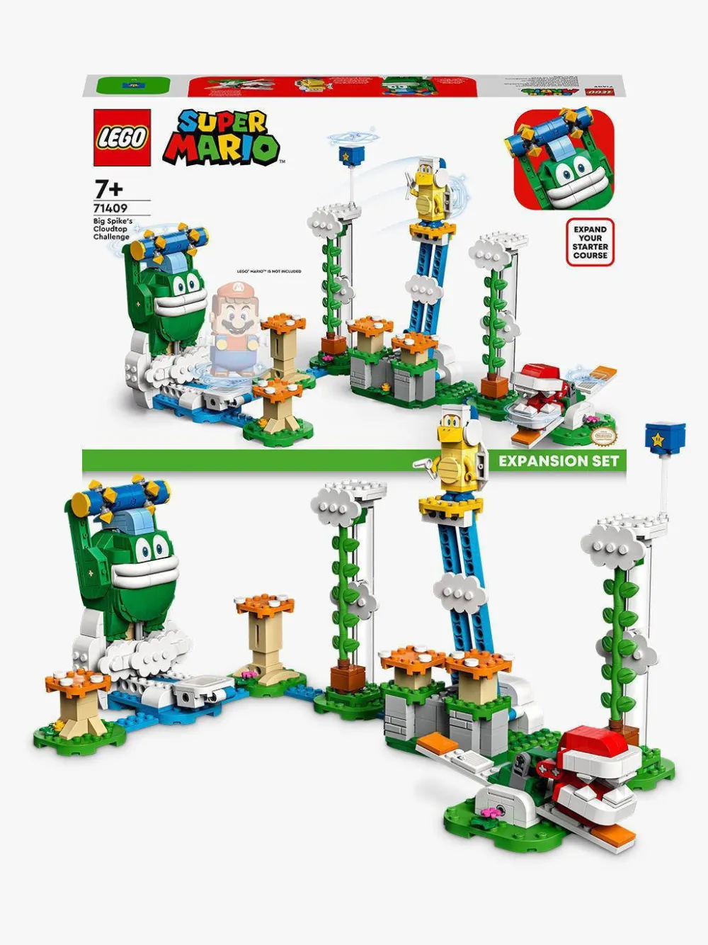 Super Mario Uitbreidingsset: Reuzen-Spikes Wolkentop Uitdaging 71409|LEGO Best Sale
