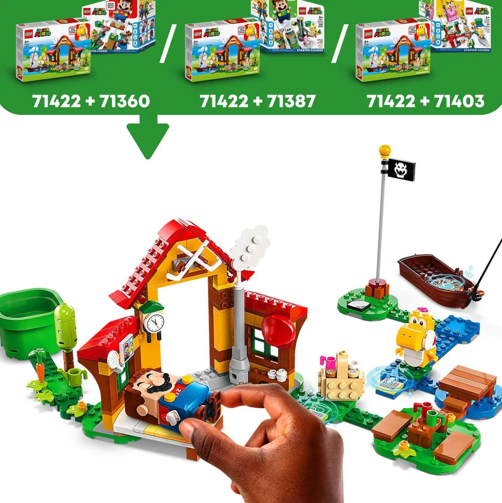 Super Mario Uitbreidingsset: Picknick Bij Mario'S Huis 71422|LEGO Flash Sale