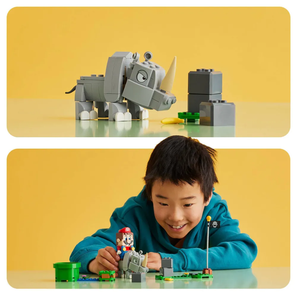 Super Mario Uitbreidingsset: Rambi De Neushoorn 71425|LEGO Clearance