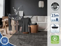 Store Leifheit Droogrek Pegasus 150 Solid Slim