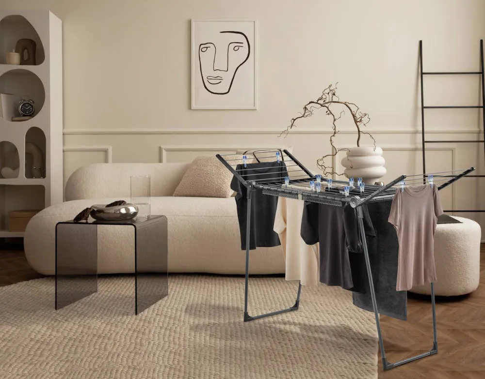 Store Leifheit Droogrek Pegasus 150 Solid Slim