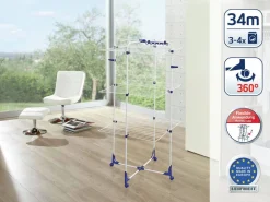 Discount Leifheit Droogtoren Classic 340 - 34 M Drooglengte