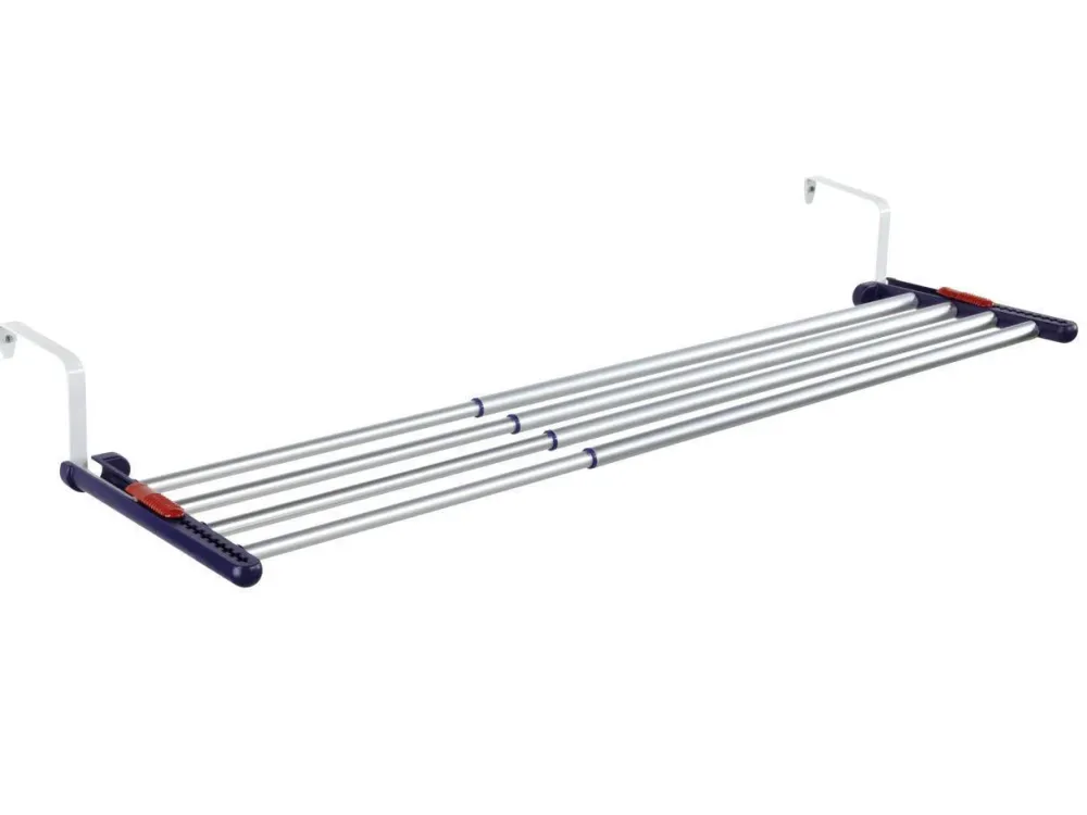 Hot Leifheit Hangend Droogrek Quartett 42 Uitschuifbaar Aluminium - 4,2 M Drooglengte
