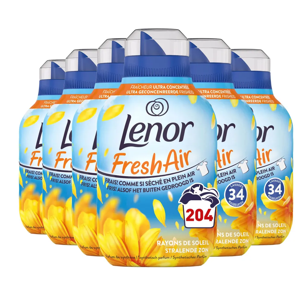 Shop Lenor Fresh Air Zonnestralen Wasverzachter - 204 Wasbeurten