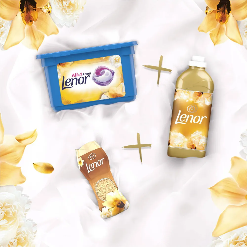 Best Sale Lenor Gouden Orchidee In-Wash Geurparels - 6 X 154 Gram - Voordeelverpakking