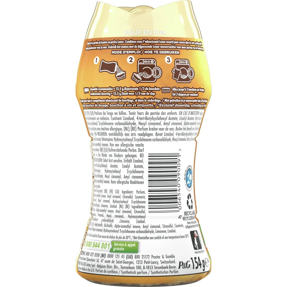 Best Sale Lenor Gouden Orchidee In-Wash Geurparels - 6 X 154 Gram - Voordeelverpakking
