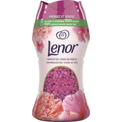 Shop Lenor In-Wash Pioenroos En Hibiscus Geurparels - 6 X 140 Gram