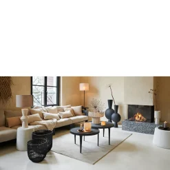 Clearance Light & Living Poef Lauryn