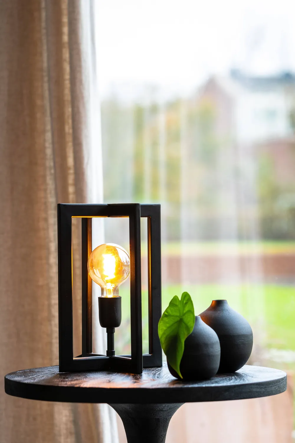 Online Light & Living Tafellamp Mace (21X21X30Cm)