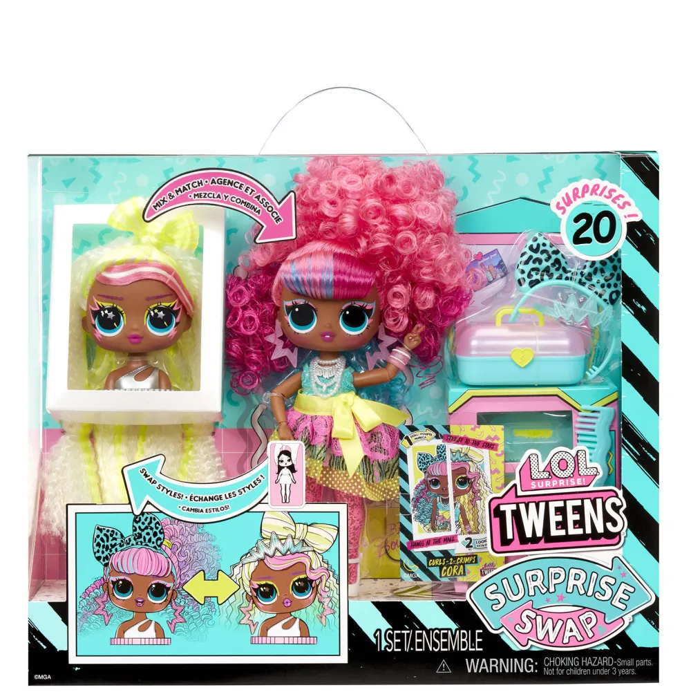 Tweens Surprise Swap Modepop Curls-2-Crimps Cora|L.O.L. Surprise! Best Sale
