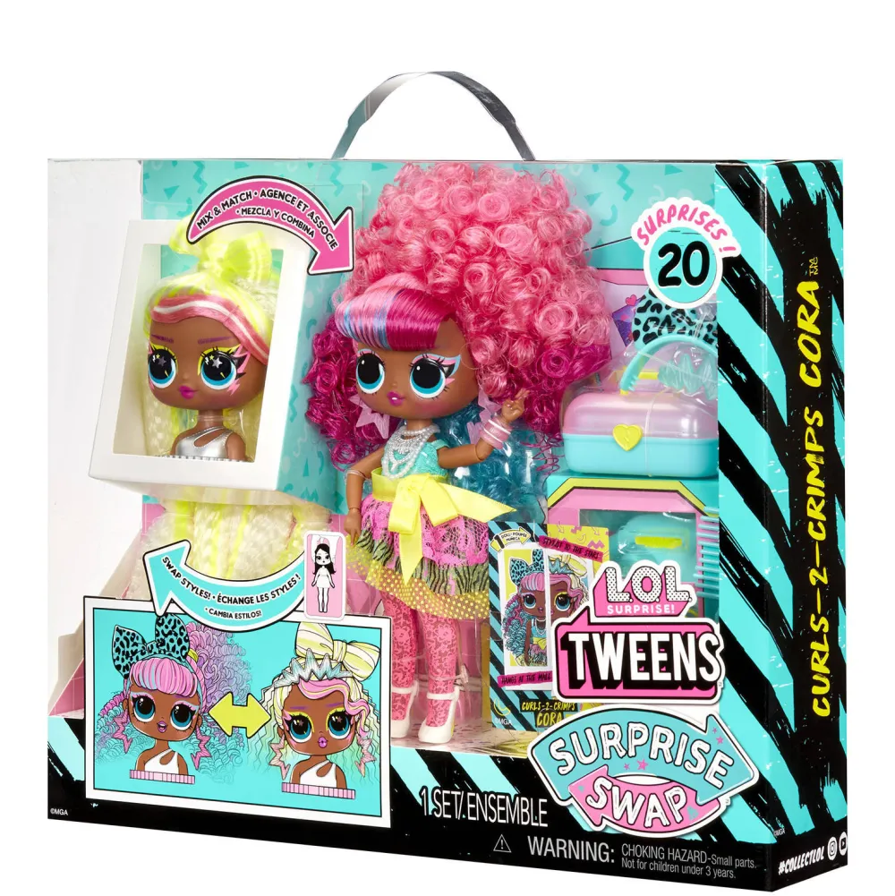 Tweens Surprise Swap Modepop Curls-2-Crimps Cora|L.O.L. Surprise! Best Sale