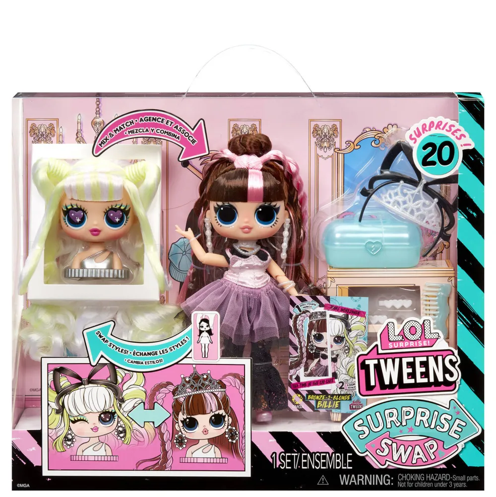 Tweens Surprise Swap Modepop - Bronze-2-Blonde Billie|L.O.L. Surprise! Store