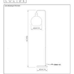 New Lucide Vloerlamp Julius