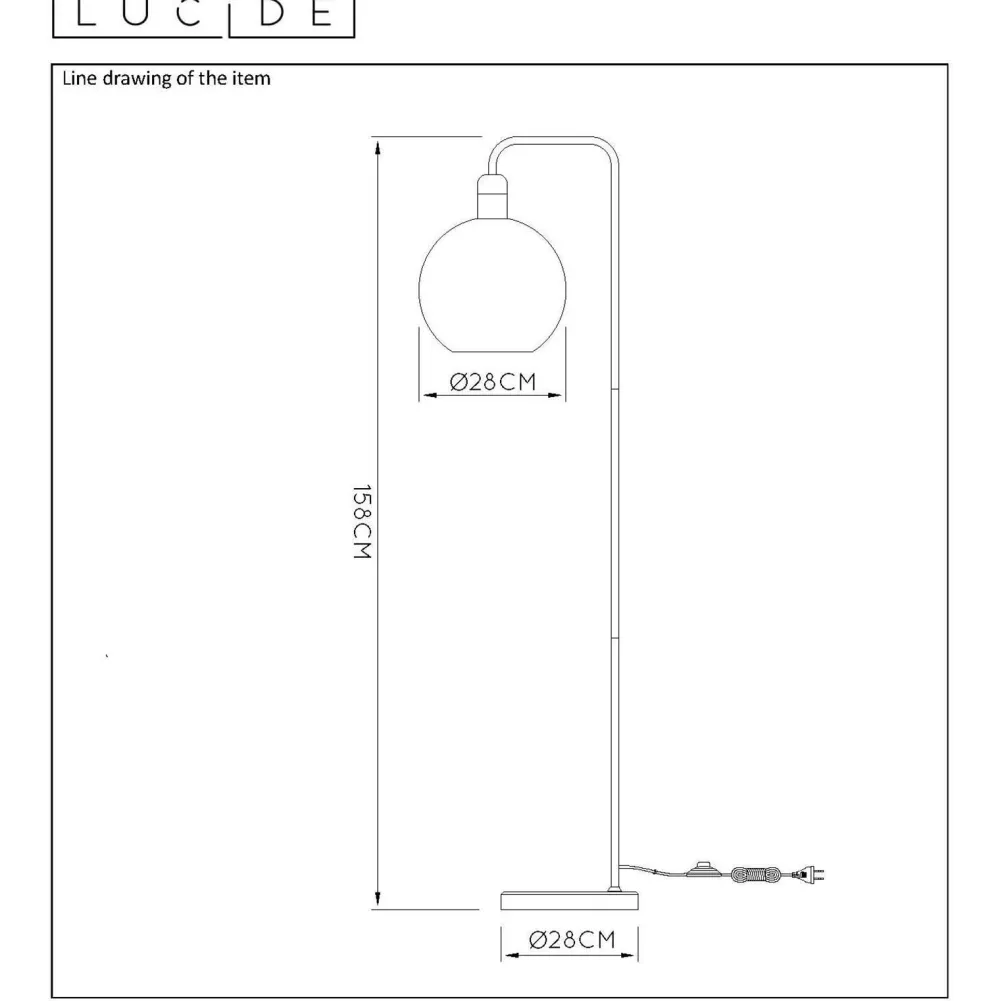New Lucide Vloerlamp Julius