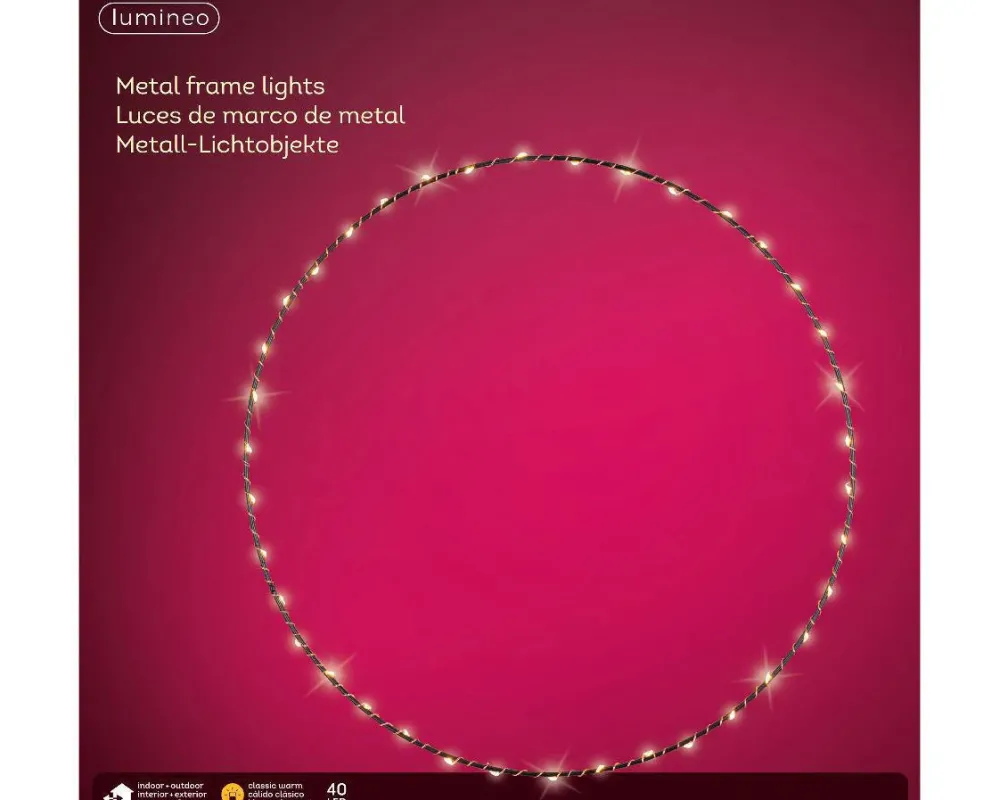 Best Lumineo Micro Kerstkrans (40 Led)