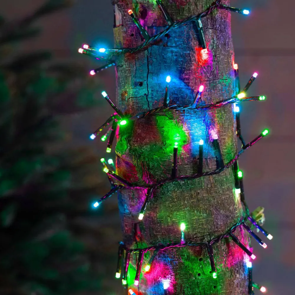 Clearance Lumineo Verlichtingssnoer Met Twinkel Multi Color (750 Led)