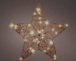 Store Lumineo Wicker Ster (32 Led)