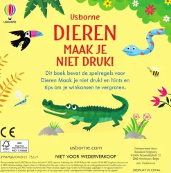Maak Je Niet Druk! Bordspel Dieren|wehkamp Outlet