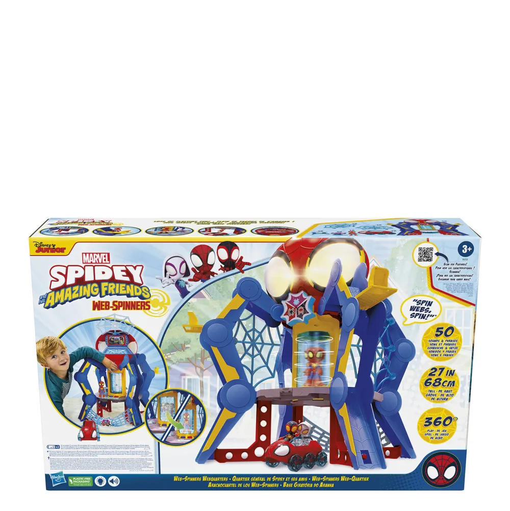 Spidey And His Amazing Friends Web-Spinners Webquarters|Marvel Cheap