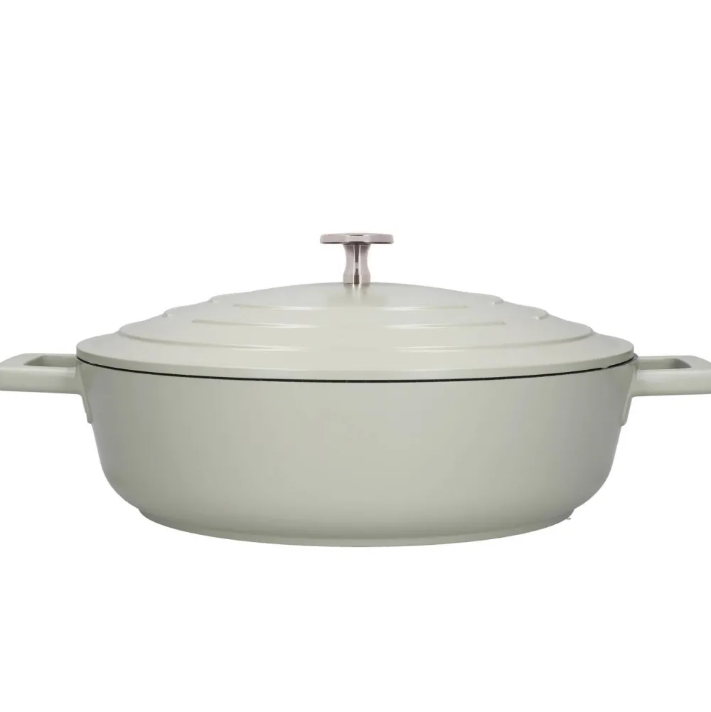 Clearance MasterClass Gietaluminium Braadpan (O28 Cm) (4L) (Lichtgewicht)