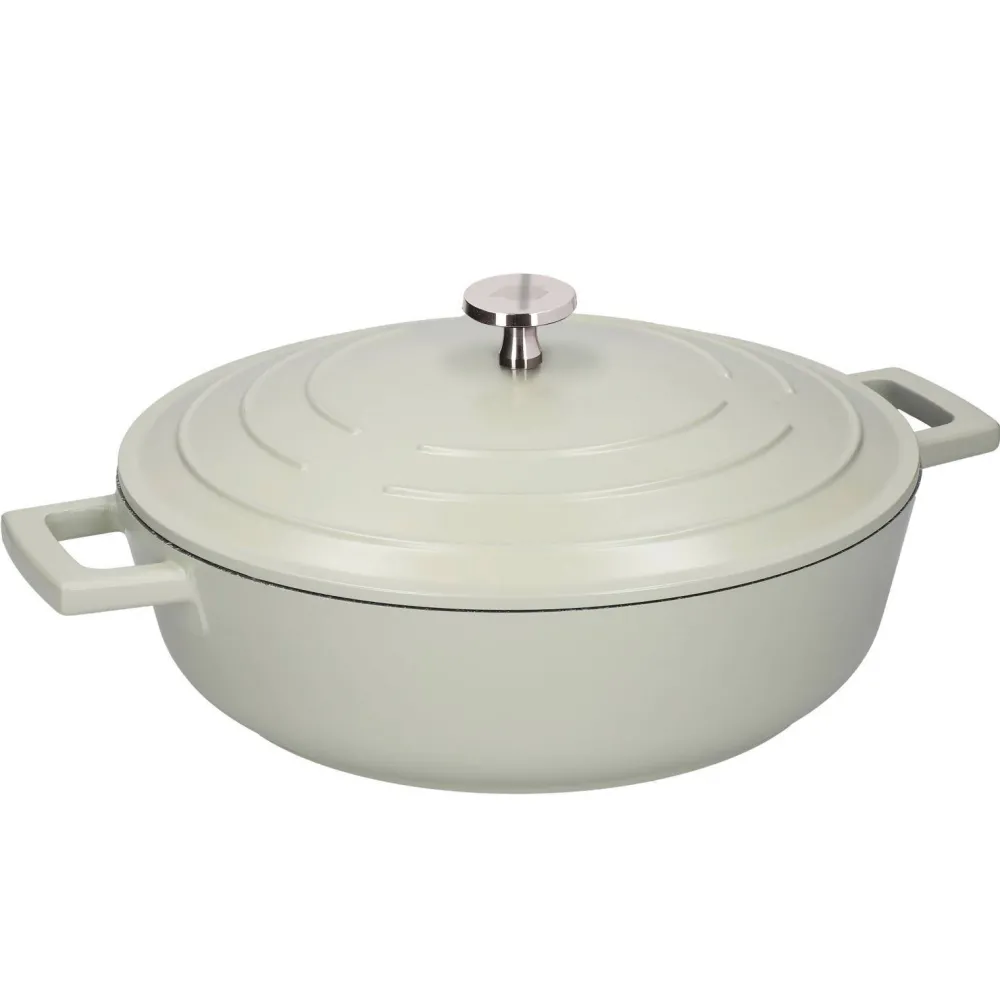 Clearance MasterClass Gietaluminium Braadpan (O28 Cm) (4L) (Lichtgewicht)