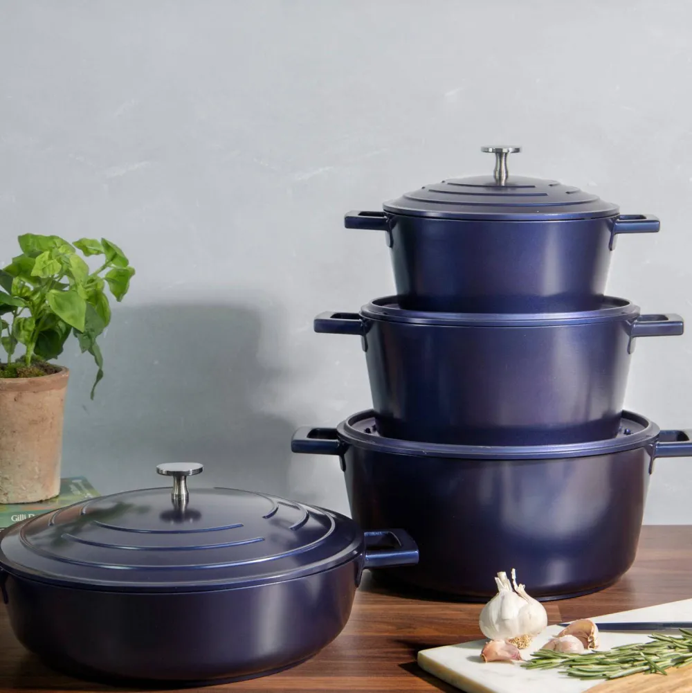Discount MasterClass Gietaluminium Braadpan (O28 Cm) (4L) (Lichtgewicht)