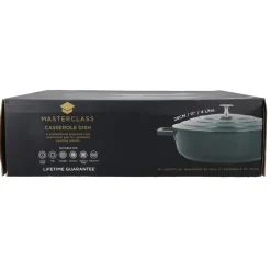 Outlet MasterClass Gietaluminium Braadpan (O28 Cm) (4L) (Lichtgewicht)