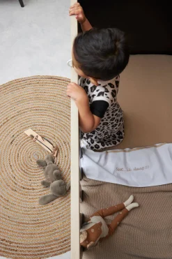 Cheap Meyco Baby Ledikantlaken Ssst...Ik Slaap!! 100X150 Sand