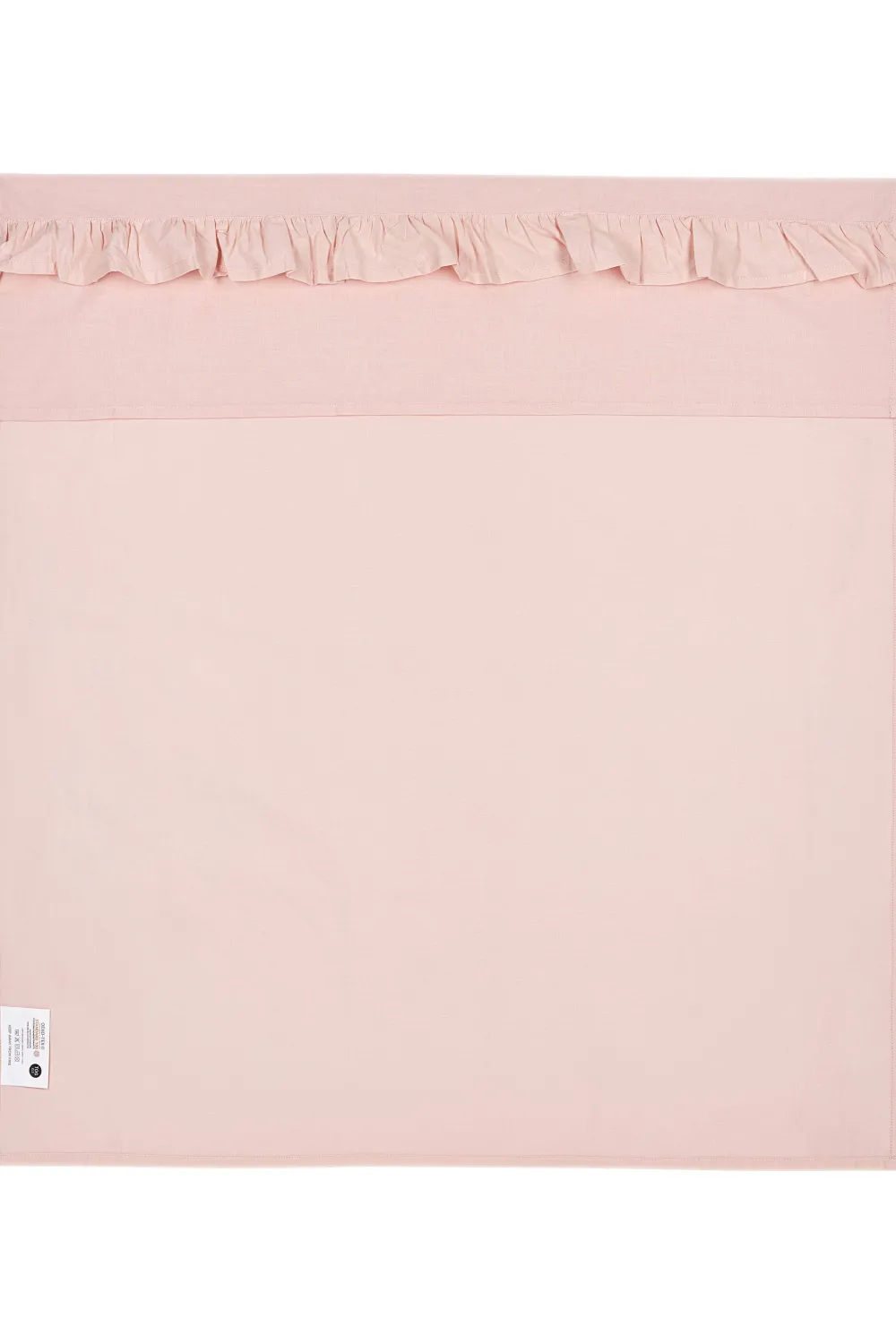 Outlet Meyco Baby Ledikantlaken Ruffle 100X150 Soft Pink