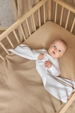 Sale Meyco Baby Wieglaken Bies 75X100 Sand