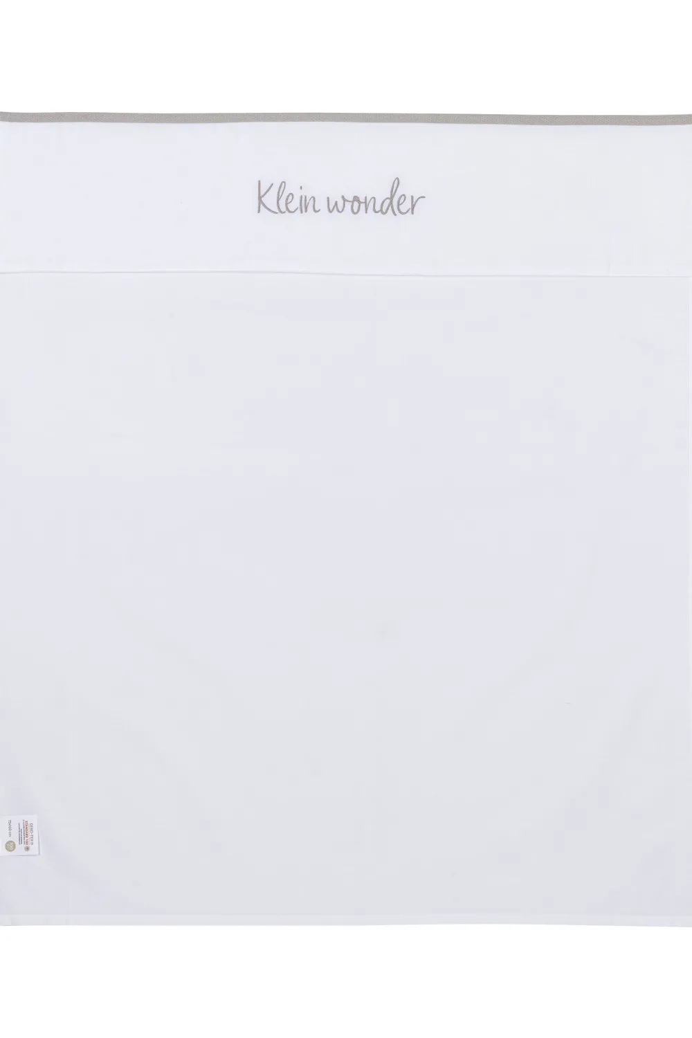 Best Sale Meyco Baby Wieglaken 'Klein Wonder' Greige