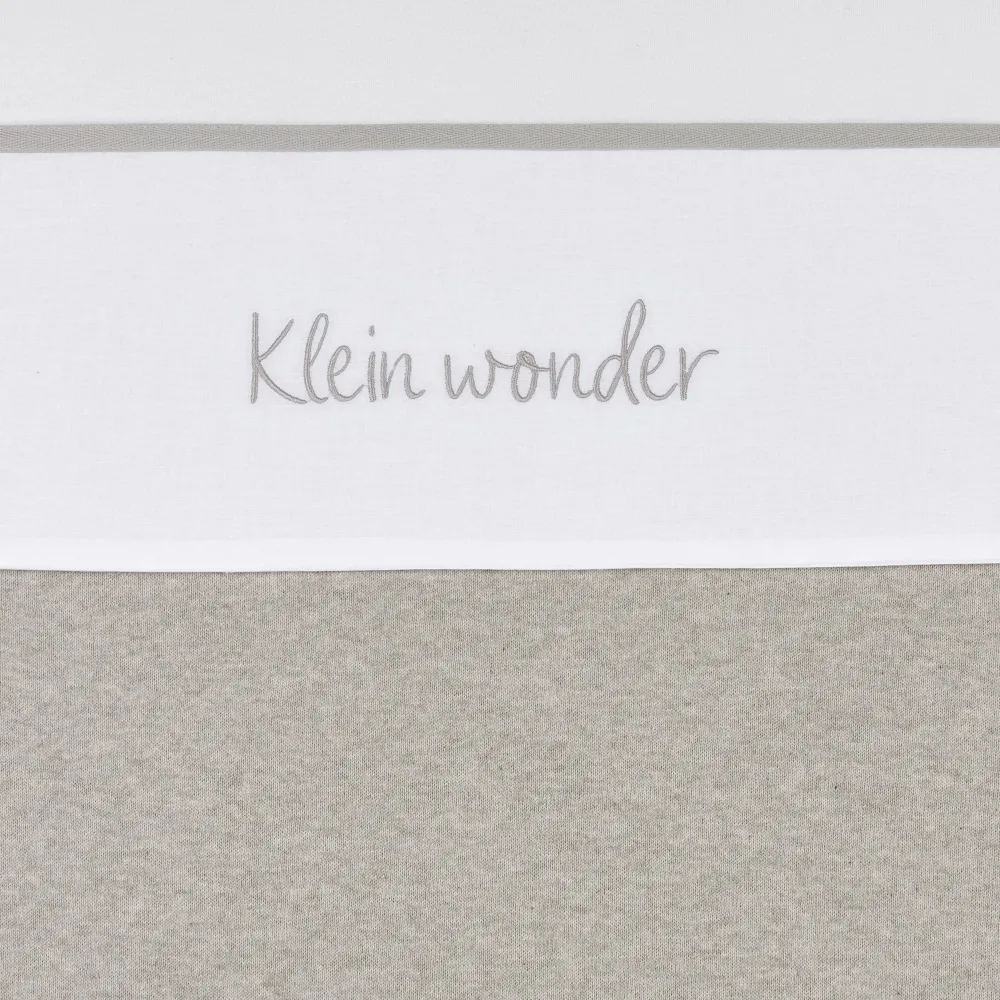 Best Sale Meyco Baby Wieglaken 'Klein Wonder' Greige