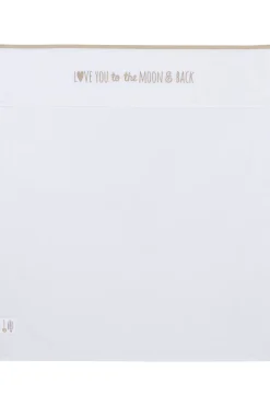 Flash Sale Meyco Baby Wieglaken 'Love You To The Moon & Back' Sand