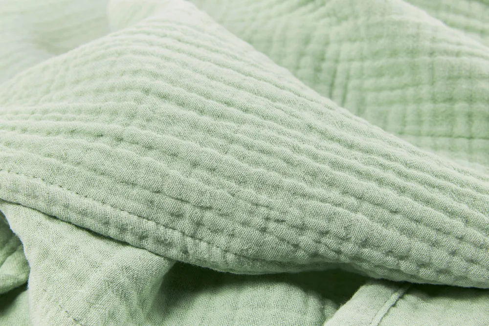 Hot Meyco Hydrofiele Baby Ledikantlaken 100X150Cm Soft Green