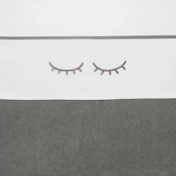 Outlet Meyco Sleepy Eyes Wieglaken 75X100 Cm Grijs