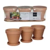 Bloempot Stan (Set Van 3) - (O13,5X12 Cm)|Mica Decorations Best