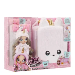 3-In-1 Speelset Met Rugzak, Slaapkamer En Britney Sparkles Met Eenhoornthema|Na! Na! Na! Surprise Fashion
