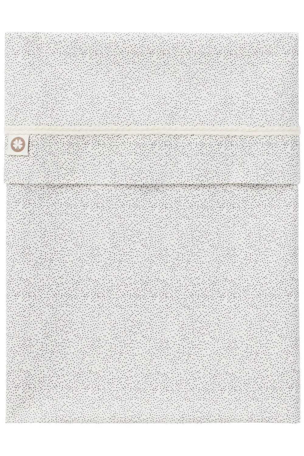 New Noppies Baby Comfort Tiny Dot Poplin Reversible Baby Wieglaken Gots 80X100 Cm Jet Stream