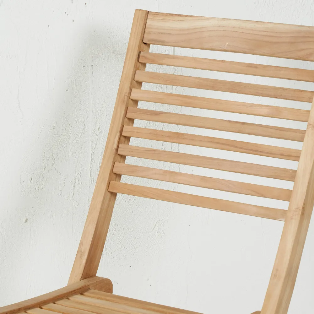 Teak Bistrostoel Bandung (Set Van 2)|NOUS Garden Cheap