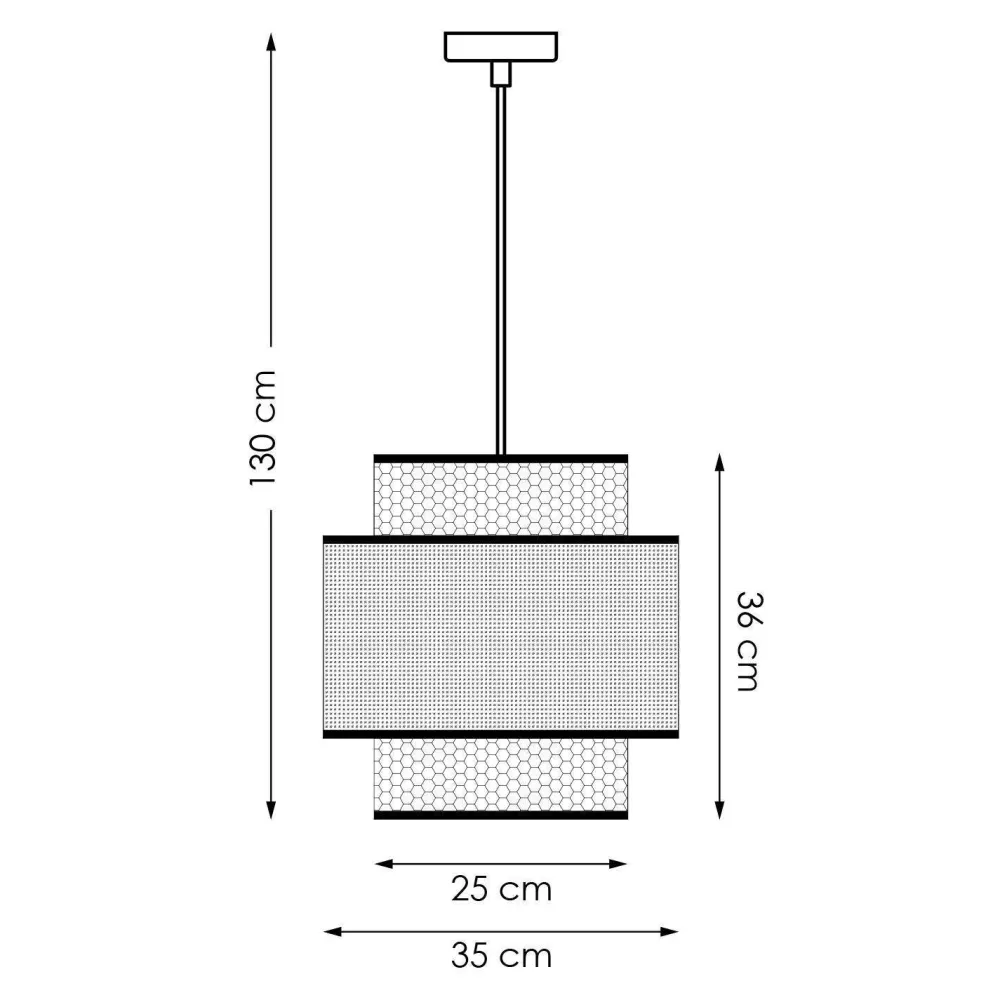 Outlet NOUS Living Hanglamp Damian (O35 Cm)
