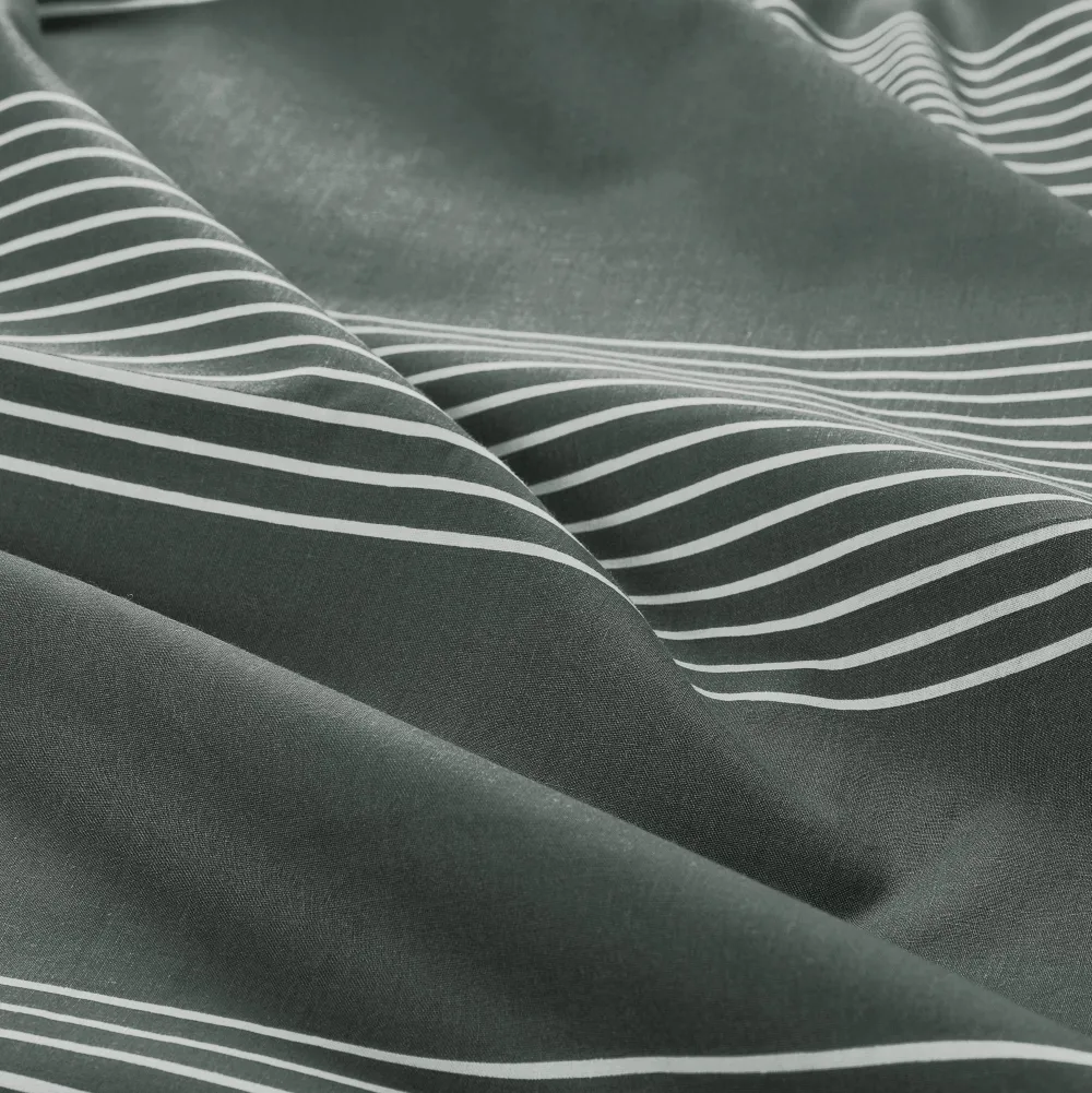 Discount NOUS Living Katoenen Dekbedovertrek Lits-Jumeaux Wide Stripe (240X220 Cm)