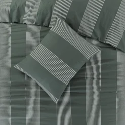 Sale NOUS Living Katoenen Dekbedovertrek 1 Persoons Wide Stripe (140X220 Cm)