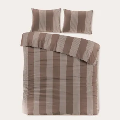Shop NOUS Living Katoenen Dekbedovertrek Lits-Jumeaux Wide Stripe (240X220 Cm)