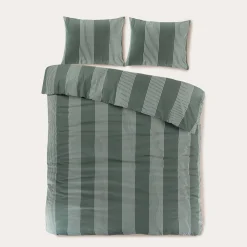 Best NOUS Living Katoenen Dekbedovertrek 2 Persoons Wide Stripe (200X220 Cm)