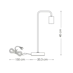Best NOUS Living Tafellamp Devon (O15 Cm)